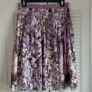 Worthington Floral Skirt